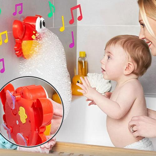 jouet de bain bébé rouge