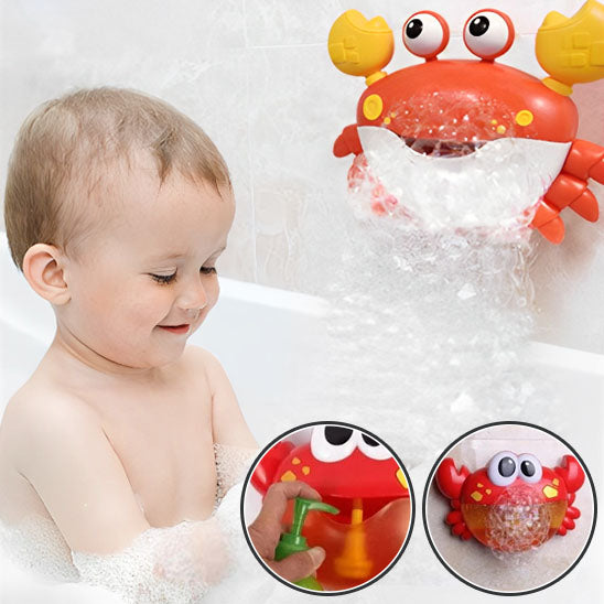 jouet de bain bébé crabe