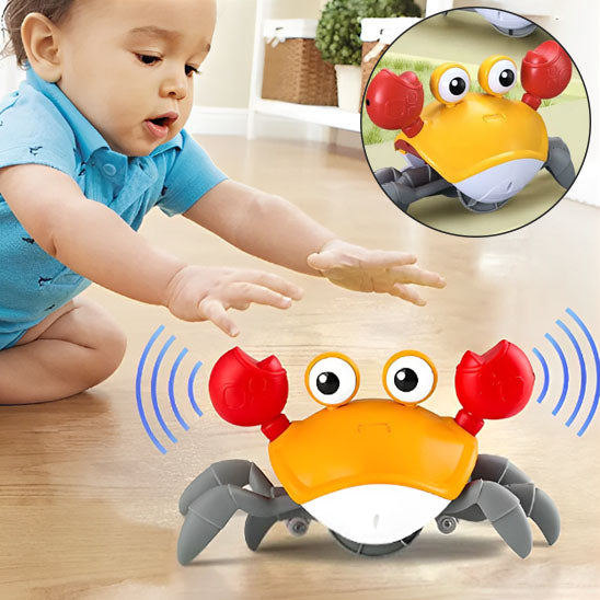 jouet-bebe-crabe interactif