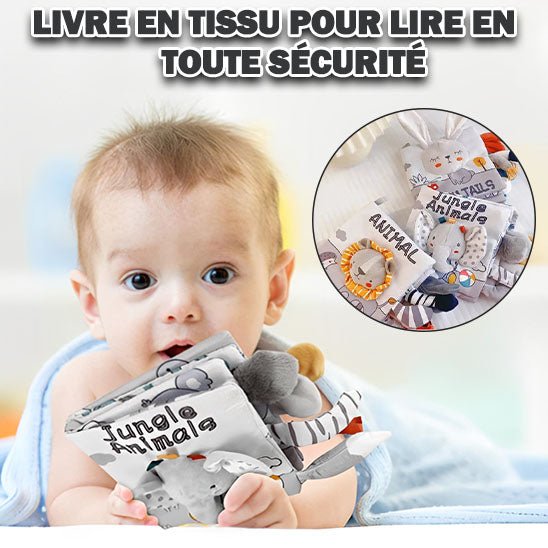 Livre pour bébé tissu